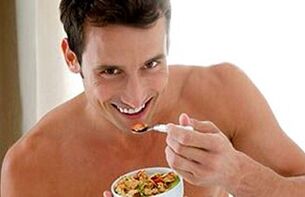 nutritional correction in prostatitis