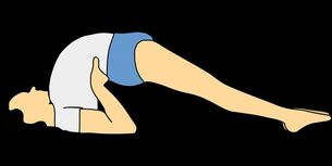 Exercise for pelvic internal blood circulation