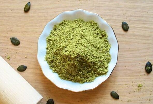 pumpkin meal is used to treat prostatitis