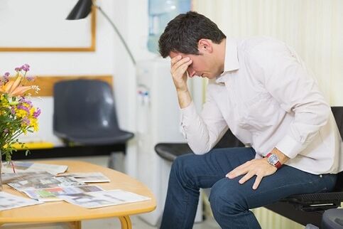 the man was thinking about medication for prostatitis